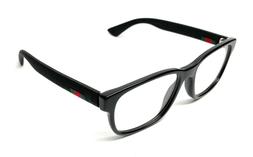 *NEW AUTHENTIC* GUCCI 0011O 001 BLACK EYEGLASS FRAME, SIZE 5